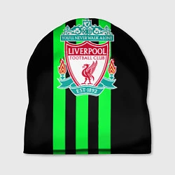 Шапка Liverpool line green, цвет: 3D-принт