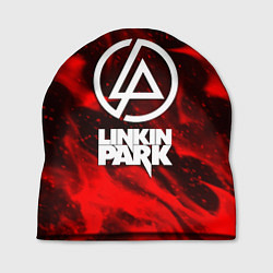 Шапка Linkin park красный огонь