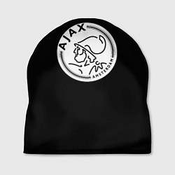 Шапка Ajax fc белое лого