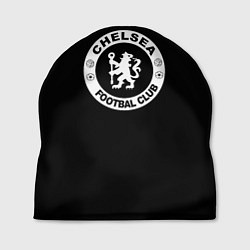 Шапка Chelsea fc белое лого