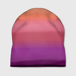 Шапка Абстракция градиент на закате дня, цвет: 3D-принт