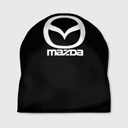 Шапка Mazda logo white