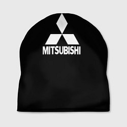 Шапка Mitsubishi logo white