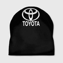 Шапка Toyota white logo