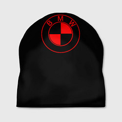 Шапка BMW red logo, цвет: 3D-принт