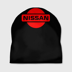 Шапка Nissan red logo, цвет: 3D-принт