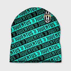 Шапка Juventus pattern logo steel, цвет: 3D-принт