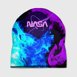 Шапка NASA neon flame