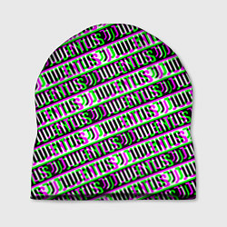 Шапка Juventus glitch pattern