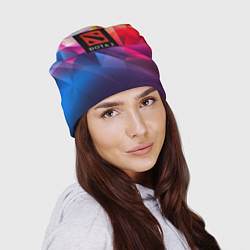Шапка DOTA geometry neon, цвет: 3D-принт — фото 2
