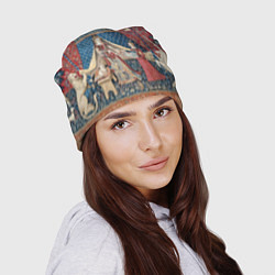 Шапка Гобелен из гостиной Гриффиндора, цвет: 3D-принт — фото 2