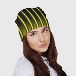 Шапка Neon yellow, цвет: 3D-принт — фото 2