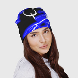 Шапка Quake молнии шторм, цвет: 3D-принт — фото 2