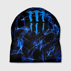 Шапка Monster energy искры дымы, цвет: 3D-принт