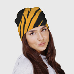 Шапка Тигровый раскрас, цвет: 3D-принт — фото 2