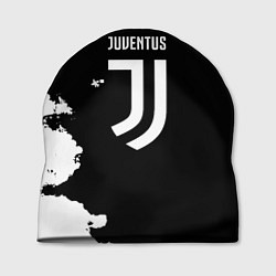 Шапка Juventus белые краски, цвет: 3D-принт