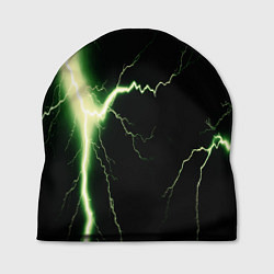Шапка Lightning yellow текстура