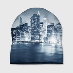Шапка New York город, цвет: 3D-принт