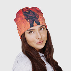 Шапка Мишка на спорте, цвет: 3D-принт — фото 2