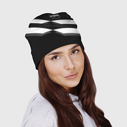 Шапка Nasa геометрия полосы, цвет: 3D-принт — фото 2