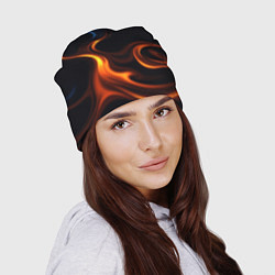Шапка The color is fire orange, цвет: 3D-принт — фото 2