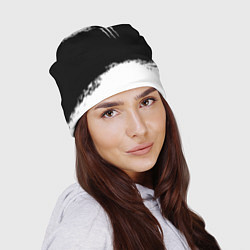 Шапка Monster energy белые краски, цвет: 3D-принт — фото 2