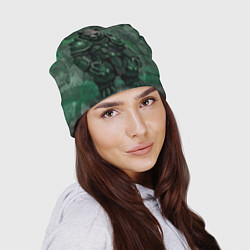 Шапка Кибернетический мишка, цвет: 3D-принт — фото 2