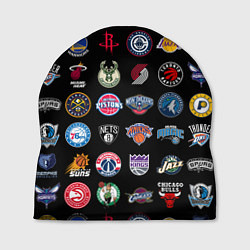 Шапка Команды НБА на черном фоне, цвет: 3D-принт