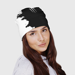 Шапка Monster energy краски белые, цвет: 3D-принт — фото 2