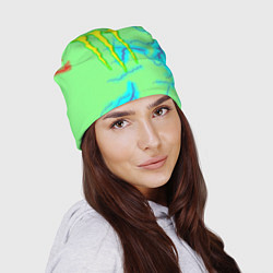 Шапка Monster energy storm electrix, цвет: 3D-принт — фото 2