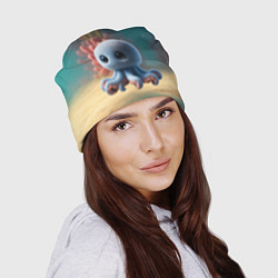 Шапка Блуберрини Октопусини мем, цвет: 3D-принт — фото 2