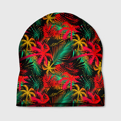 Шапка Palm yellow red, цвет: 3D-принт