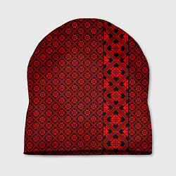 Шапка Обережный славянский орнамент, цвет: 3D-принт