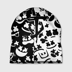 Шапка Doom x Marshmello pattern, цвет: 3D-принт