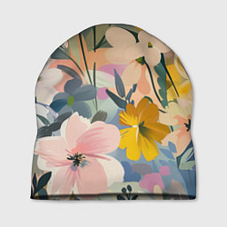 Шапка Цветы цветочки, цвет: 3D-принт