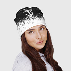 Шапка Doom японские символы краски, цвет: 3D-принт — фото 2
