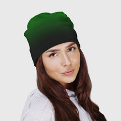 Шапка Green gradient, цвет: 3D-принт — фото 2