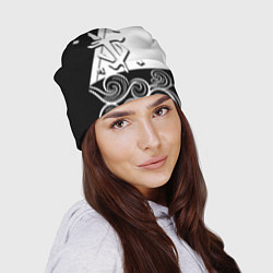 Шапка Doom стильная геометрия, цвет: 3D-принт — фото 2