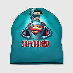 Шапка Bender superman - collaboration, цвет: 3D-принт