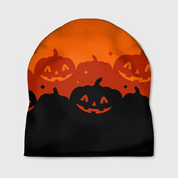Шапка Хэллоуин счастливые тыквы, цвет: 3D-принт