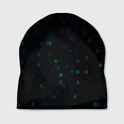 Шапка Color dark blue khaki, цвет: 3D-принт