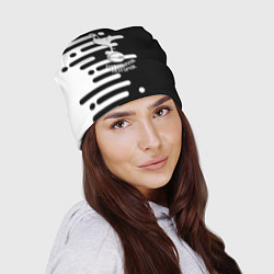 Шапка Тоттенхэм Хотспур геометрия, цвет: 3D-принт — фото 2