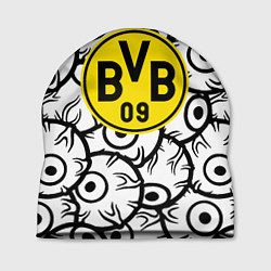 Шапка Borussia глаза текстура