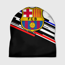 Шапка Barcelona полосы текстура спорт