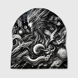 Шапка Abstraction cyber pattern - ai art fantasy