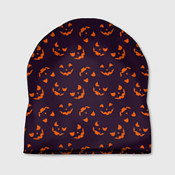 Шапка Страшно веселый Halloween - паттерн