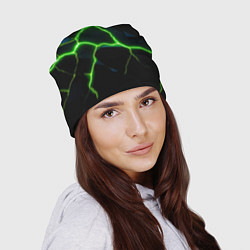 Шапка Green split, цвет: 3D-принт — фото 2