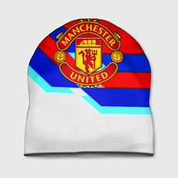 Шапка Манчестер Юнайтед полосы геометрия, цвет: 3D-принт