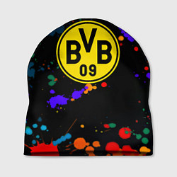 Шапка Borussia краски всплеск текстура, цвет: 3D-принт