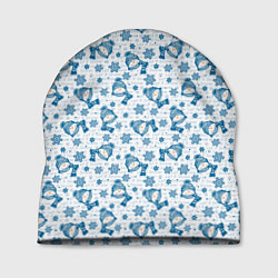 Шапка Весёлые снеговики, цвет: 3D-принт